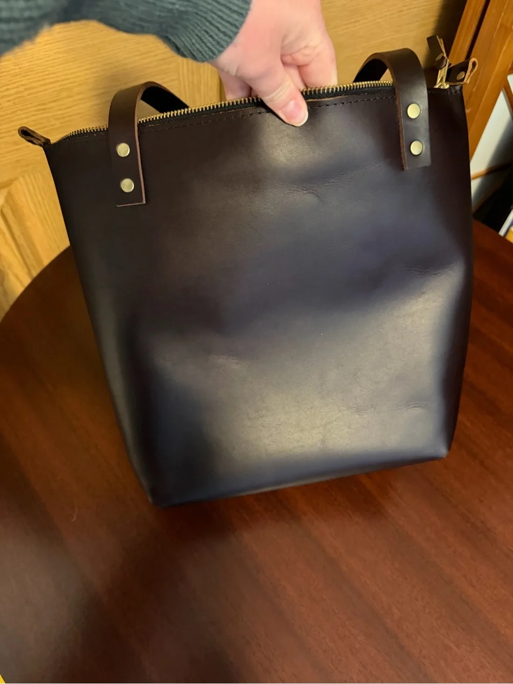 Portland Leather structured leather